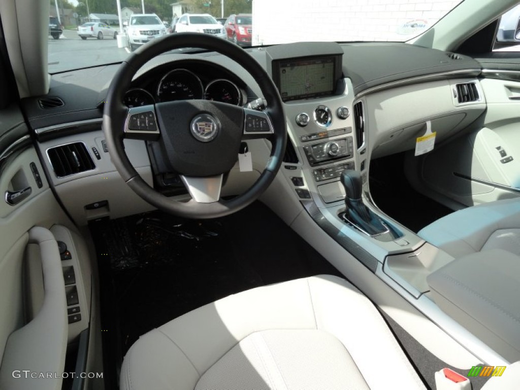 Light Titanium/Ebony Interior 2013 Cadillac CTS 4 3.0 AWD Sedan Photo #71364692