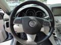 Light Titanium/Ebony 2013 Cadillac CTS 4 3.0 AWD Sedan Steering Wheel