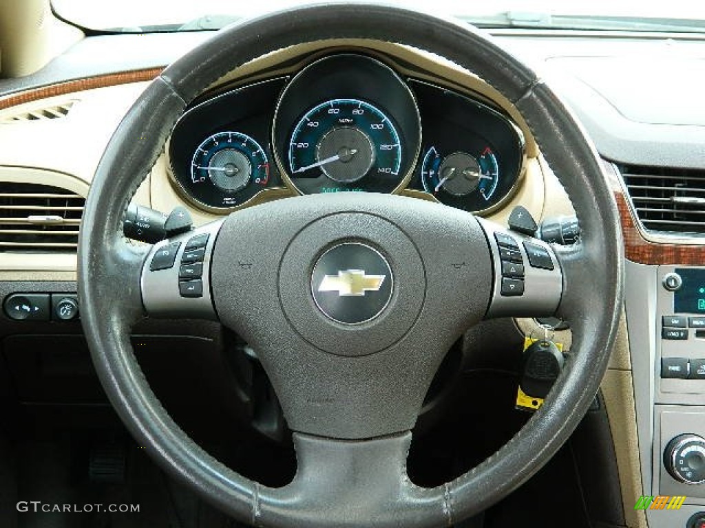 2008 Malibu LTZ Sedan - Amber Bronze Metallic / Cocoa/Cashmere Beige photo #17