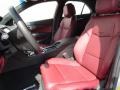 Morello Red/Jet Black Accents Front Seat Photo for 2013 Cadillac ATS #71364917