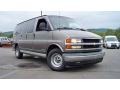 2001 Light Pewter Metallic Chevrolet Express 1500 LS Passenger Van  photo #25