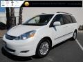 Super White 2010 Toyota Sienna Limited