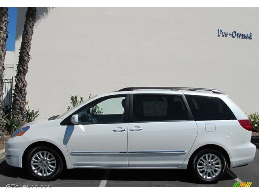 2010 Sienna Limited - Super White / Stone photo #3