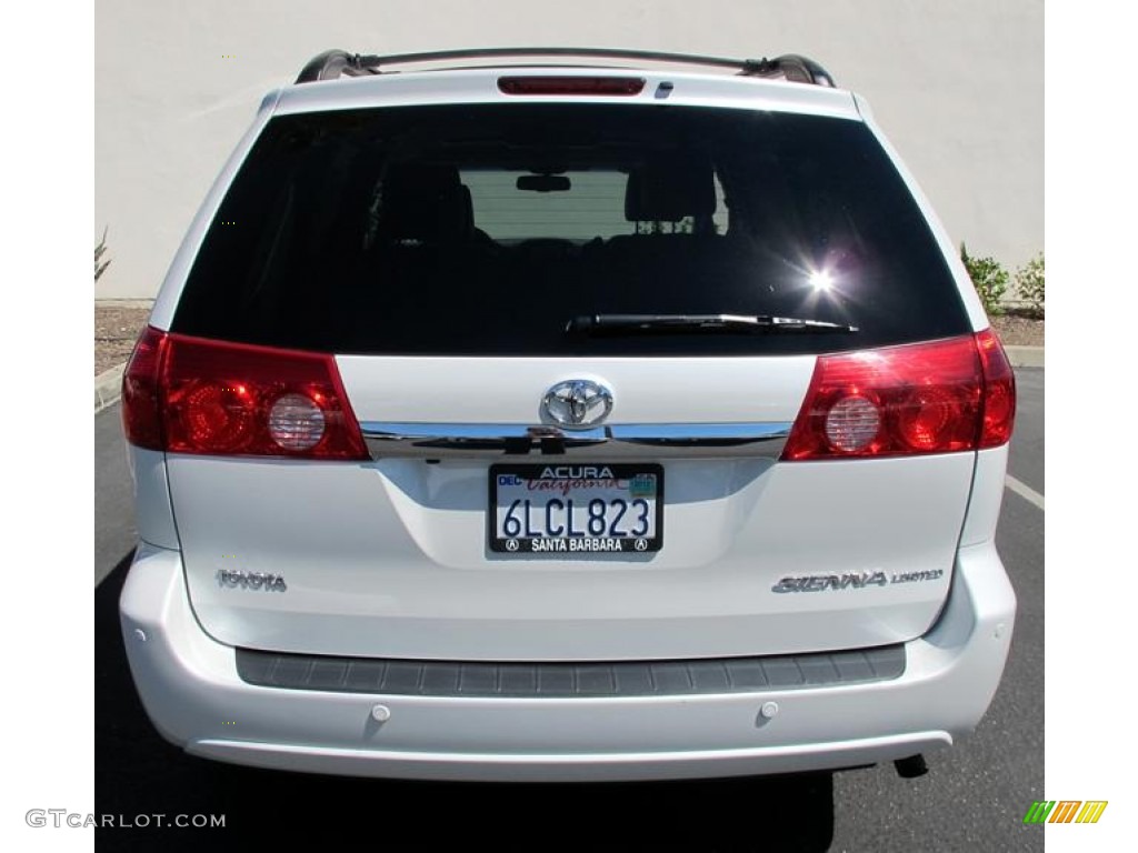 2010 Sienna Limited - Super White / Stone photo #4