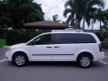 2009 Stone White Dodge Grand Caravan Cargo Van  photo #8