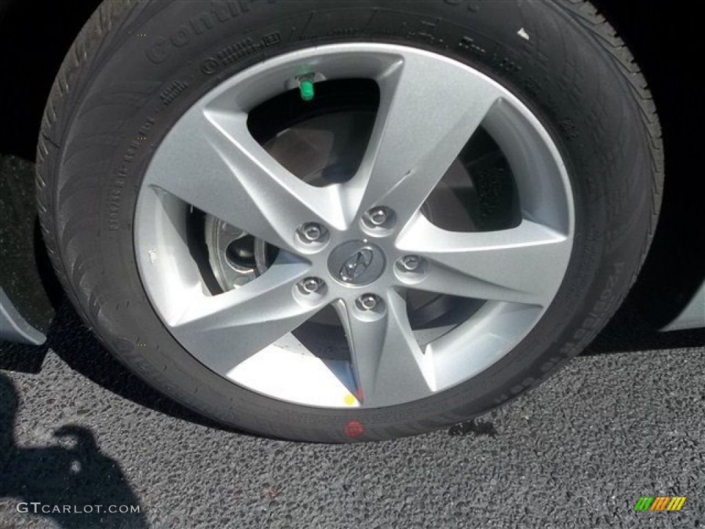 2013 Elantra GLS - Silver / Gray photo #3