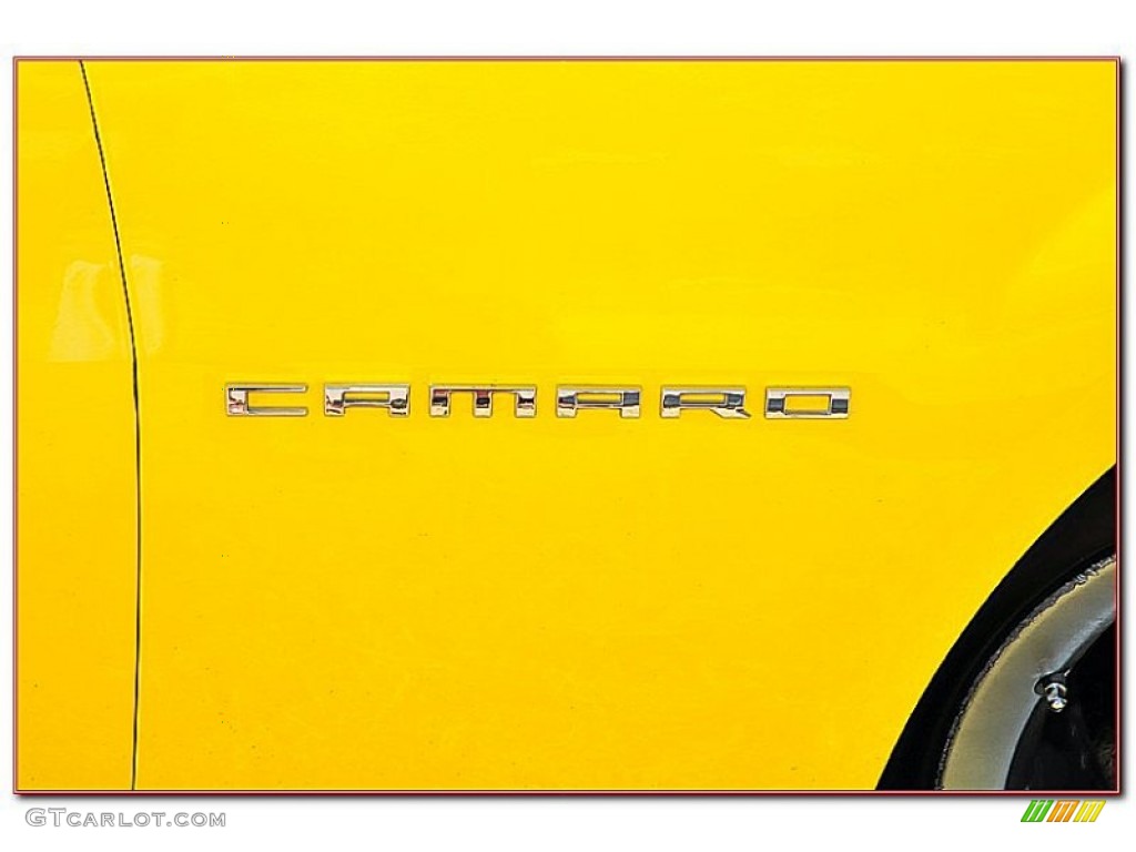2010 Camaro LT/RS Coupe - Rally Yellow / Black photo #10