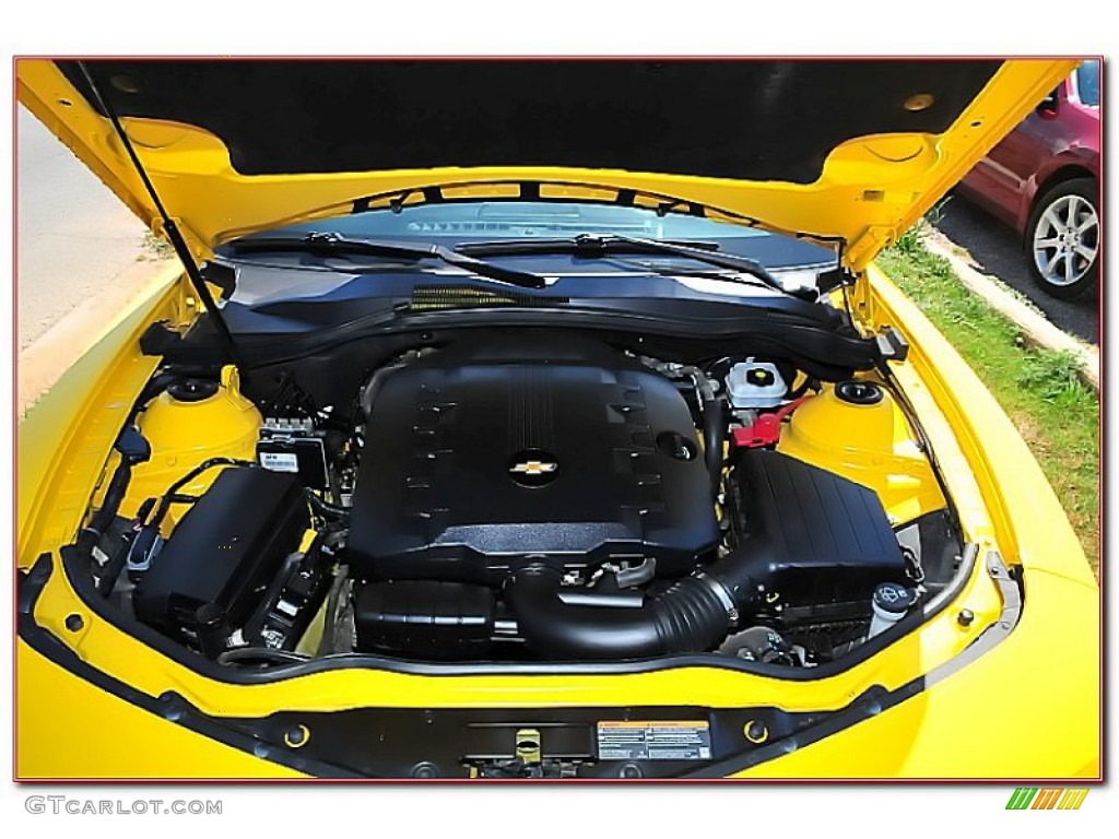 2010 Camaro LT/RS Coupe - Rally Yellow / Black photo #32