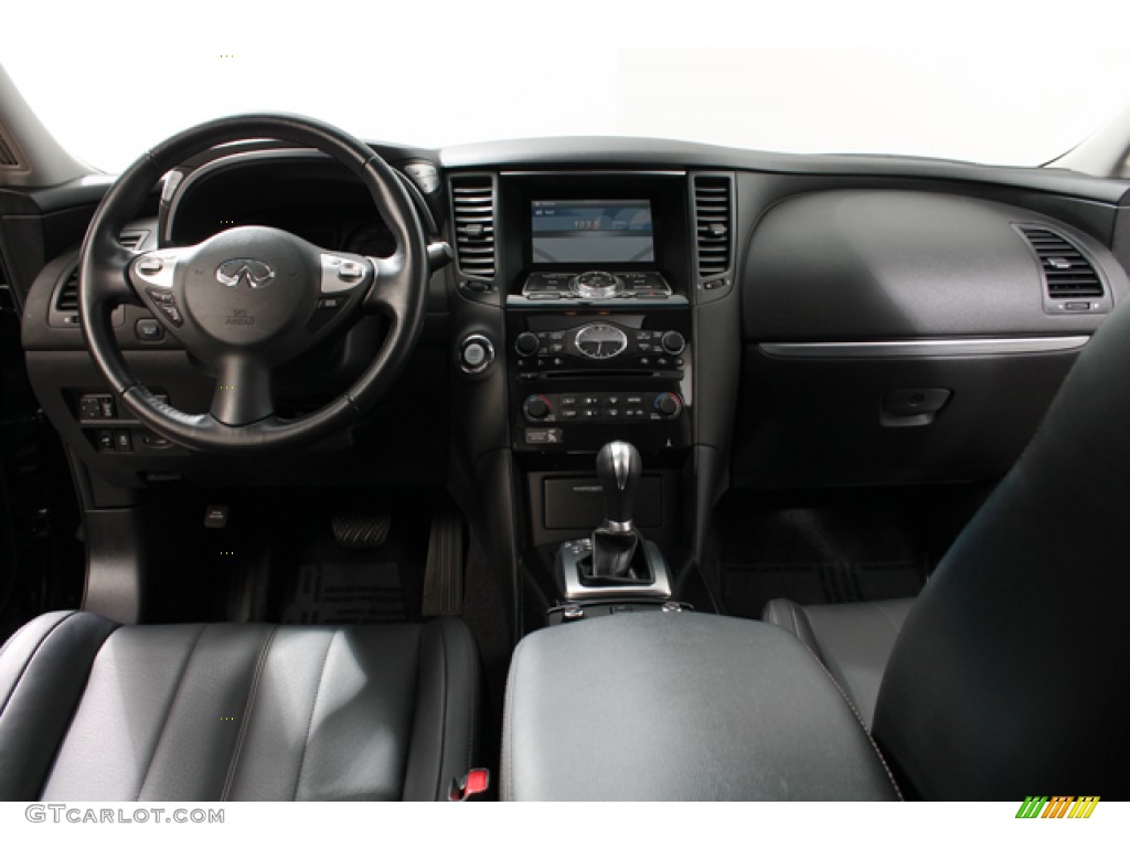 Graphite Interior 2012 Infiniti FX 35 AWD Photo #71368613