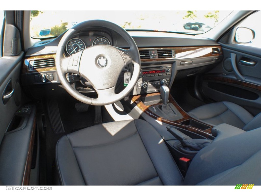 2009 3 Series 328xi Sedan - Space Grey Metallic / Black photo #15