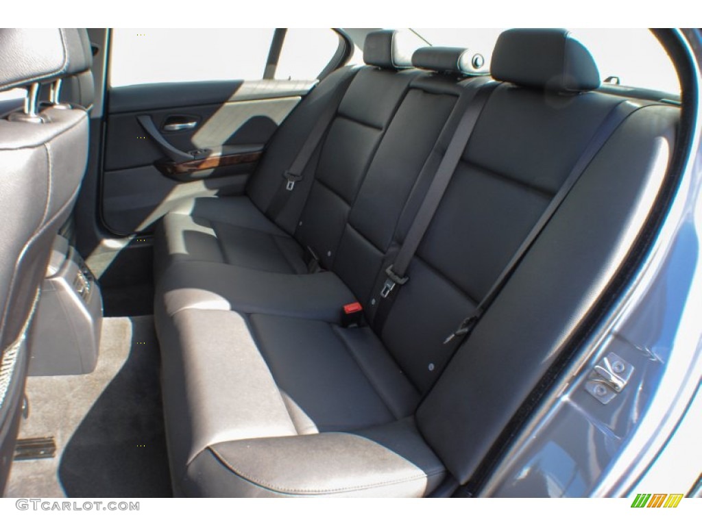 2009 3 Series 328xi Sedan - Space Grey Metallic / Black photo #16