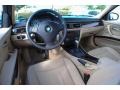 Beige Prime Interior Photo for 2009 BMW 3 Series #71369279