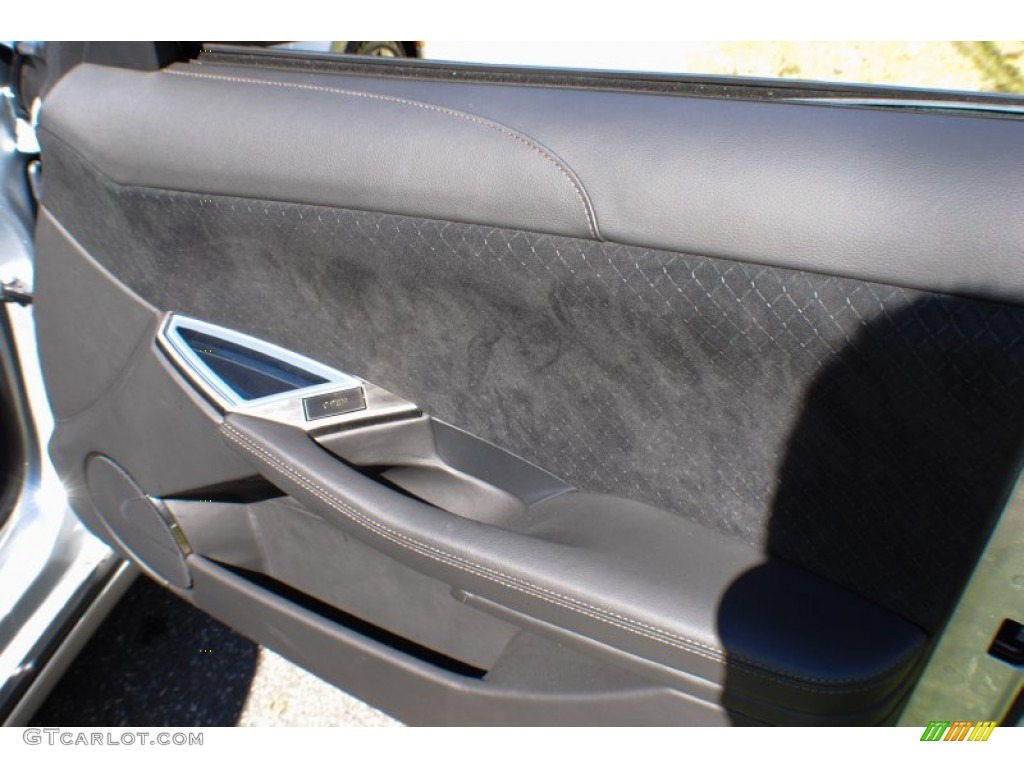 2012 Fisker Karma EcoSport Black Onyx Monotone Door Panel Photo #71370278