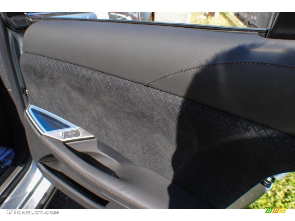 2012 Fisker Karma EcoSport Black Onyx Monotone Door Panel Photo #71370302