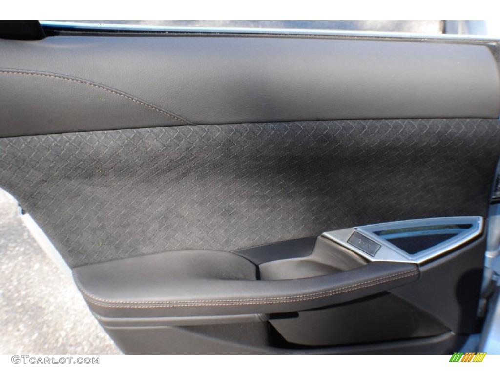 2012 Fisker Karma EcoSport Black Onyx Monotone Door Panel Photo #71370329