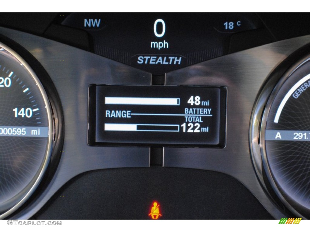2012 Fisker Karma EcoSport Gauges Photo #71370380