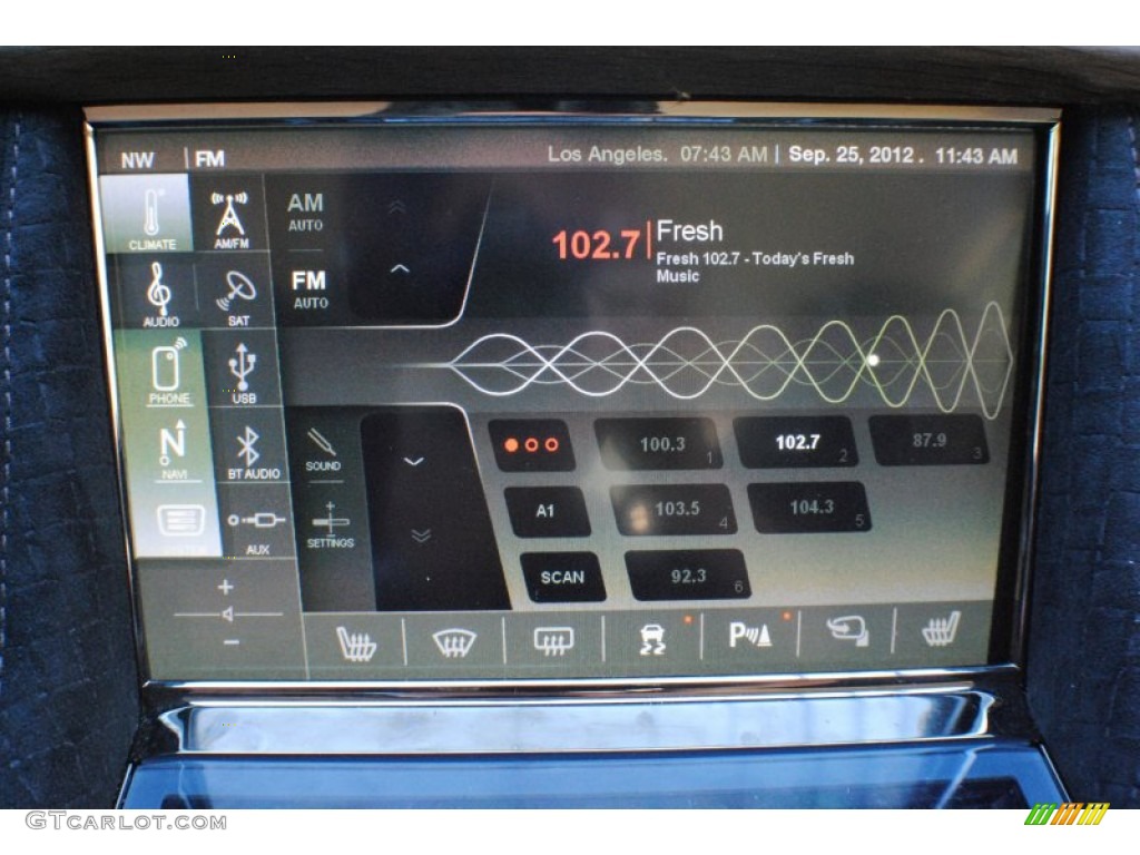 2012 Fisker Karma EcoSport Controls Photo #71370398