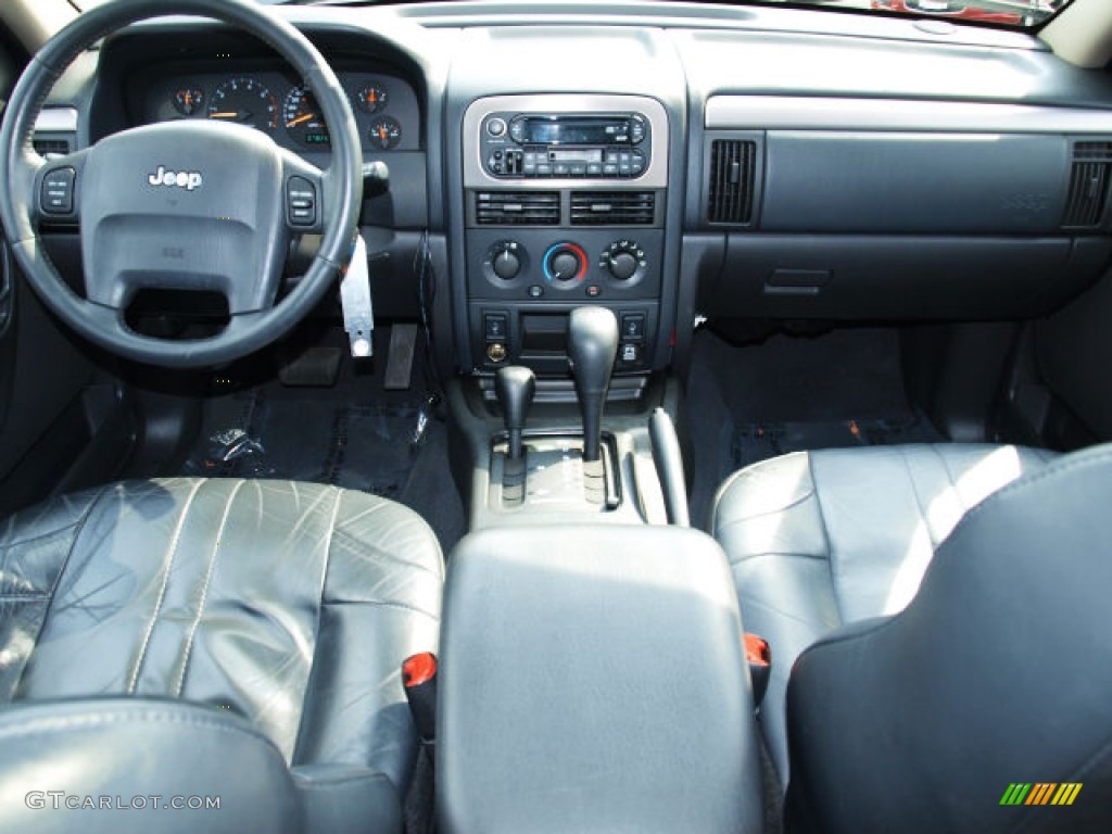 Dark Slate Gray Interior 2004 Jeep Grand Cherokee Laredo 4x4 Photo #71370986
