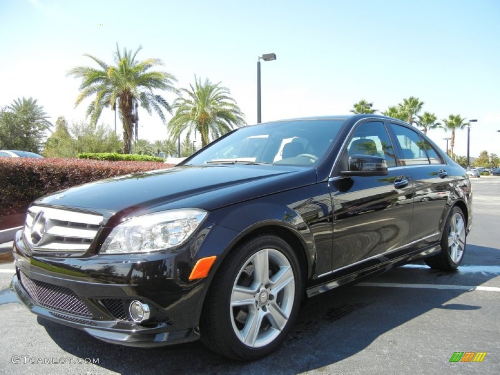 Black 2010 Mercedes-Benz C 300 Sport Exterior Photo #71371346