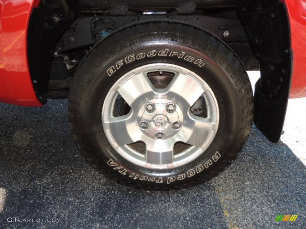 2011 Tundra SR5 Double Cab 4x4 - Radiant Red / Graphite Gray photo #10