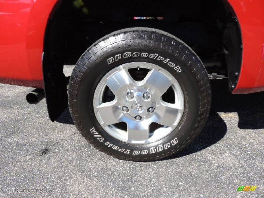 2011 Tundra SR5 Double Cab 4x4 - Radiant Red / Graphite Gray photo #11