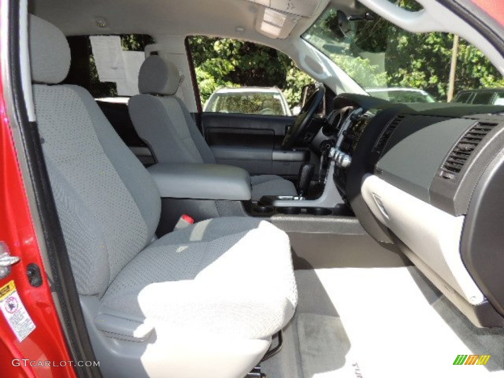 2011 Tundra SR5 Double Cab 4x4 - Radiant Red / Graphite Gray photo #21