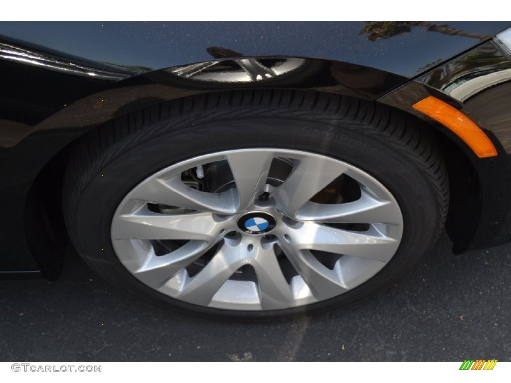 2013 3 Series 328i Coupe - Jet Black / Black photo #2