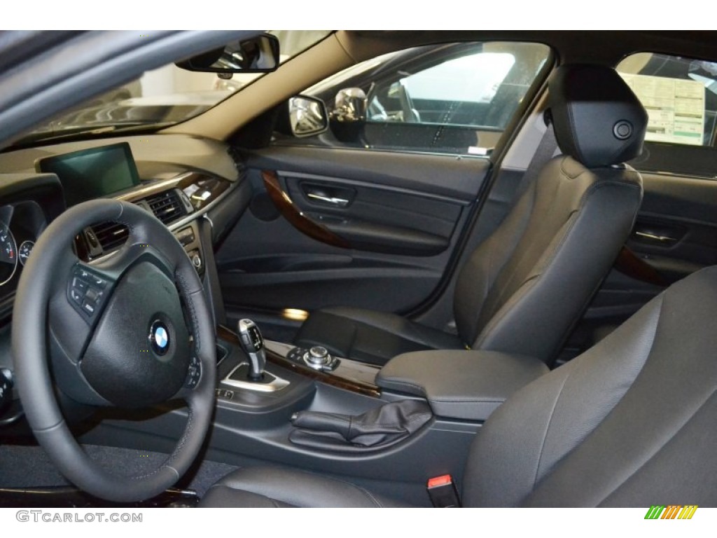 2013 3 Series 328i Sedan - Mineral White Metallic / Black photo #7