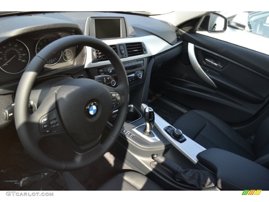 2013 3 Series 328i Sedan - Jet Black / Black photo #6