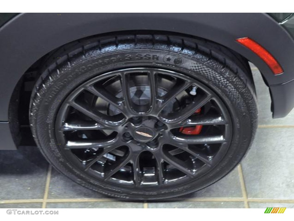 2010 Cooper John Cooper Works Hardtop - British Racing Green Metallic / Lounge Carbon Black Leather photo #15