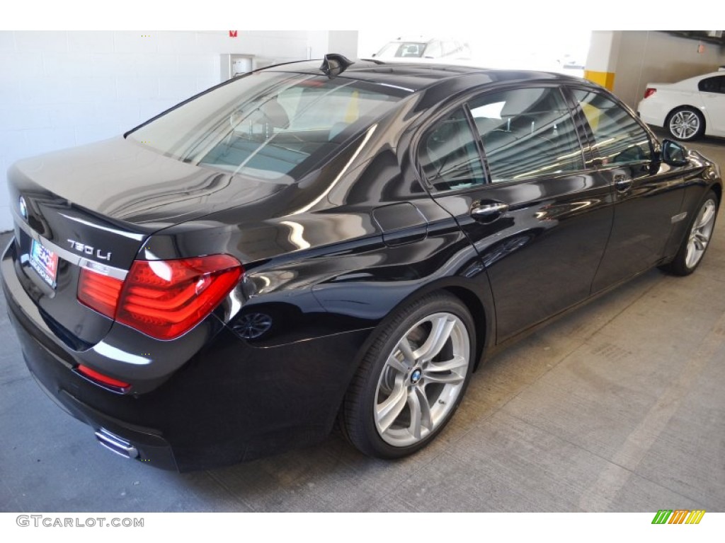 2013 7 Series 750Li Sedan - Jet Black / Black photo #3