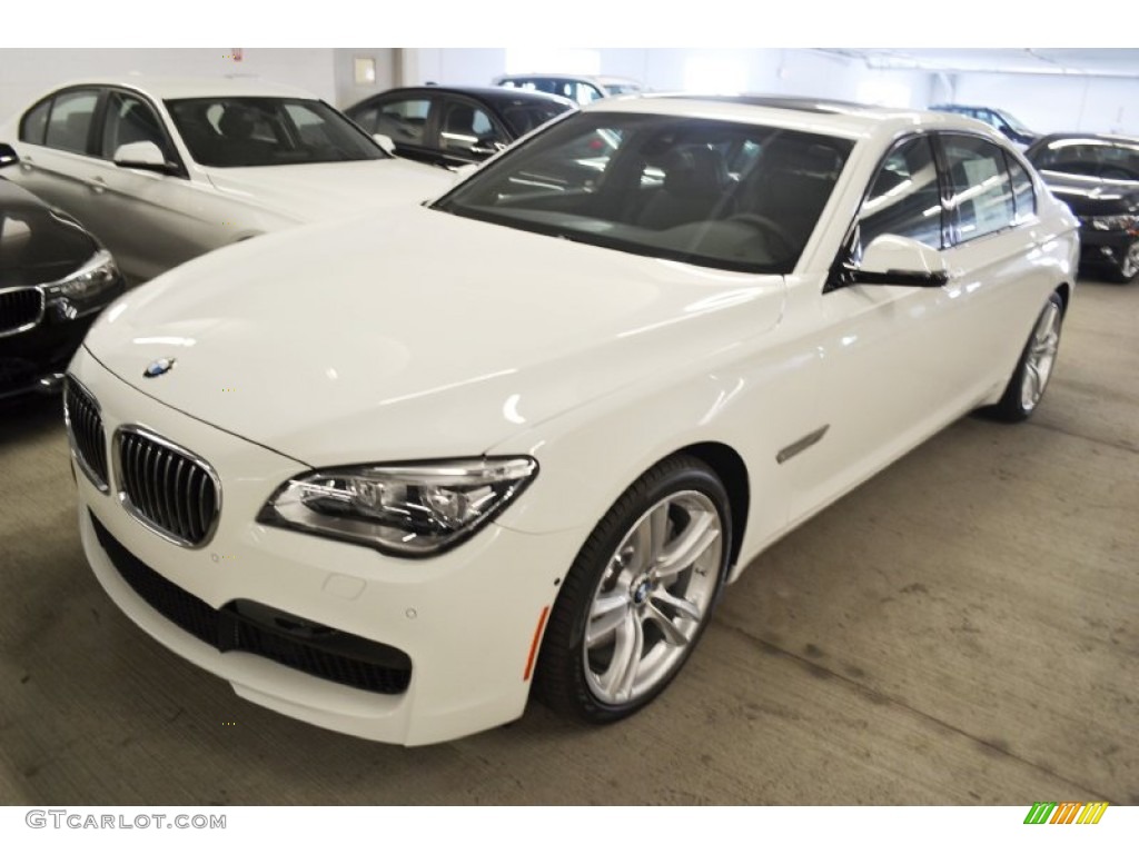 2013 7 Series 750Li Sedan - Alpine White / Black photo #9