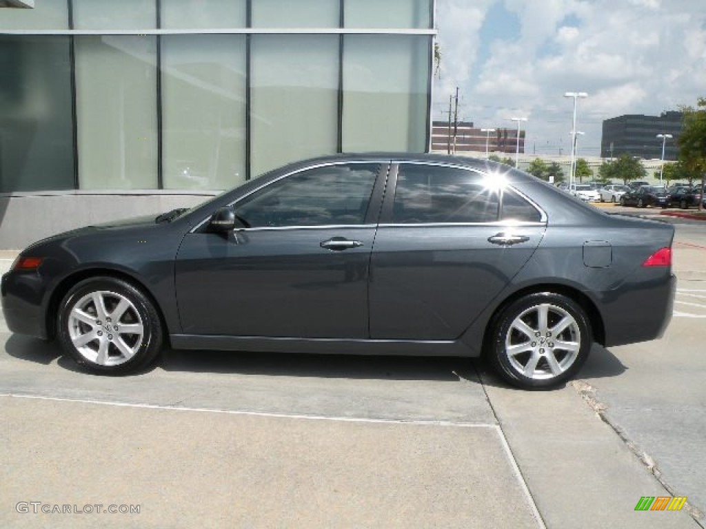 Carbon Gray Pearl 2005 Acura TSX Sedan Exterior Photo #71373783
