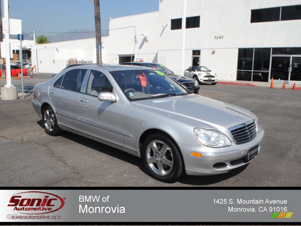 2005 S 430 Sedan - Brilliant Silver Metallic / Ash photo #1