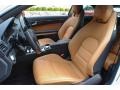 Natural Beige/Black 2012 Mercedes-Benz E Interiors