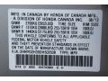 NH743MX: Palladium Metallic 2013 Acura MDX SH-AWD Technology Color Code