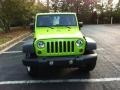 2012 Gecko Green Jeep Wrangler Unlimited Sport 4x4  photo #2