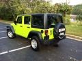 2012 Gecko Green Jeep Wrangler Unlimited Sport 4x4  photo #5