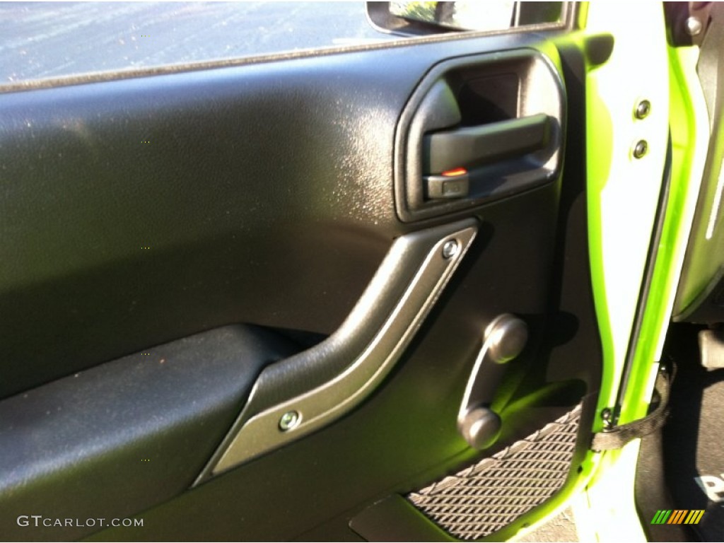 2012 Wrangler Unlimited Sport 4x4 - Gecko Green / Black photo #16