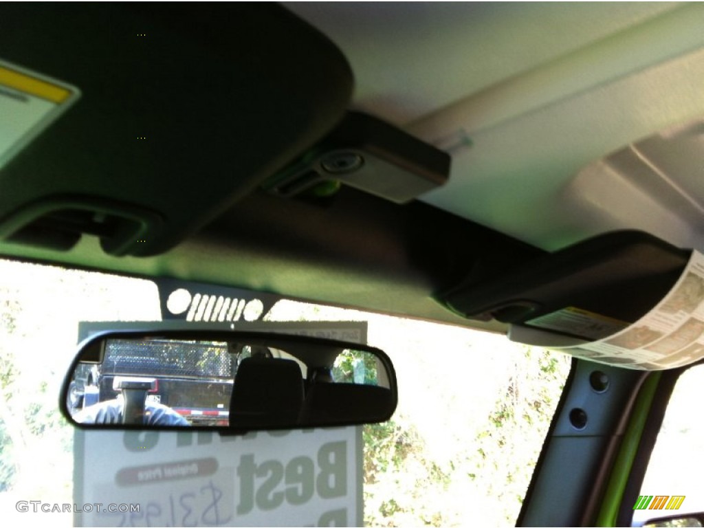 2012 Wrangler Unlimited Sport 4x4 - Gecko Green / Black photo #23