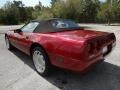 Dark Red Metallic 1991 Chevrolet Corvette Convertible Exterior