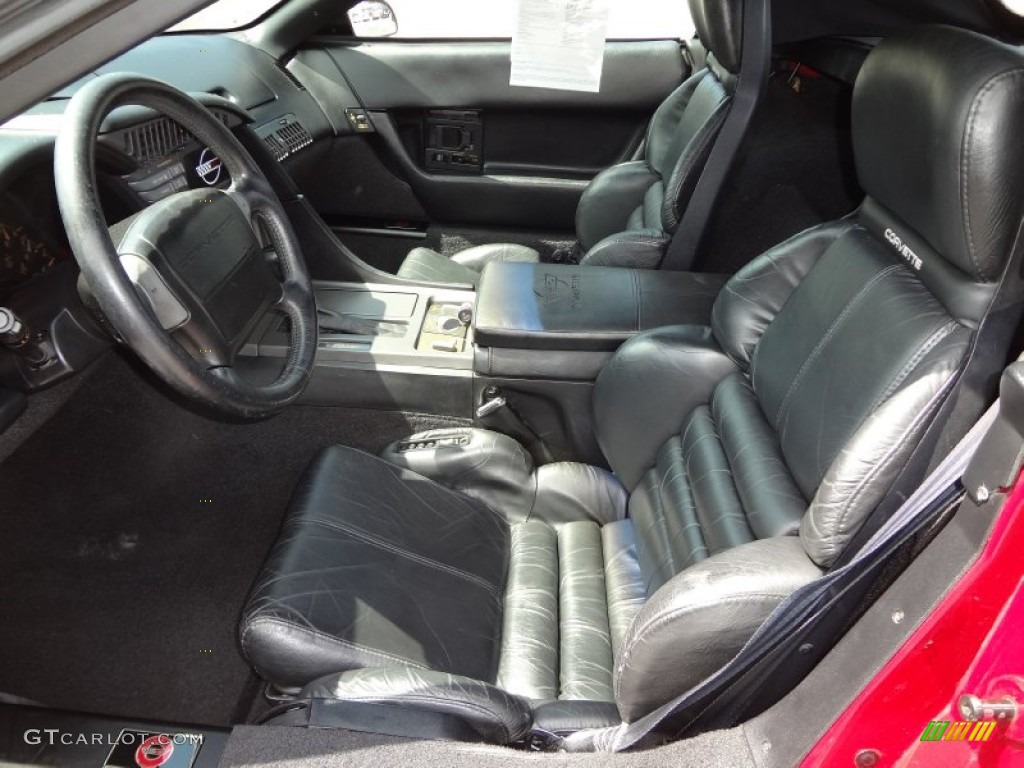 1991 Chevrolet Corvette Convertible Front Seat Photo #71377426