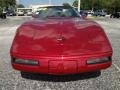 1991 Dark Red Metallic Chevrolet Corvette Convertible  photo #12
