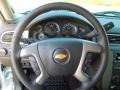 Ebony 2013 Chevrolet Silverado 3500HD LTZ Crew Cab 4x4 Steering Wheel