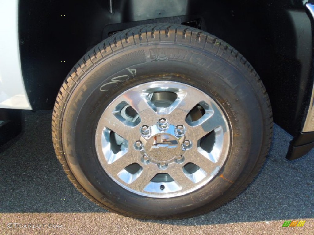 2013 Chevrolet Silverado 3500HD LTZ Crew Cab 4x4 Wheel Photo #71377700