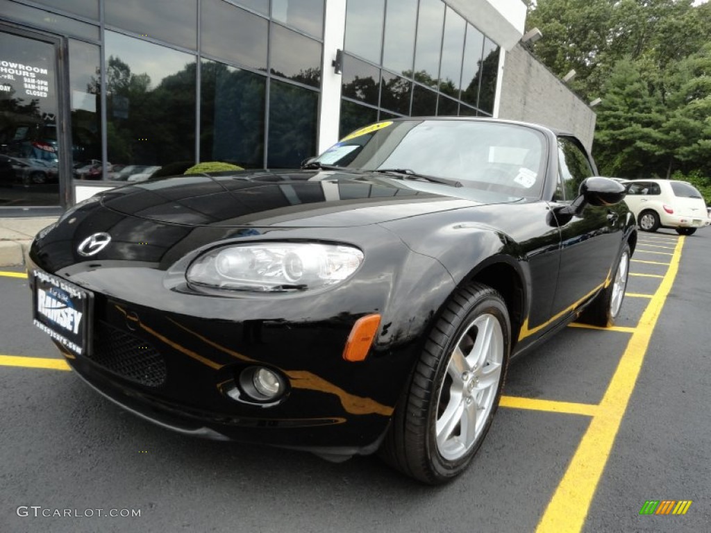 Brilliant Black Mazda MX-5 Miata