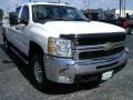 2008 Summit White Chevrolet Silverado 2500HD LT Crew Cab 4x4  photo #3