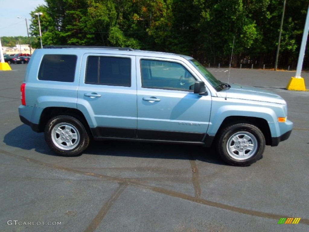 Winter Chill Pearl 2013 Jeep Patriot Sport Exterior Photo #71378827
