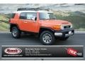 Magma Orange - FJ Cruiser 4WD Photo No. 1