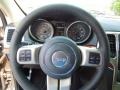 Black 2013 Jeep Grand Cherokee Limited 4x4 Steering Wheel
